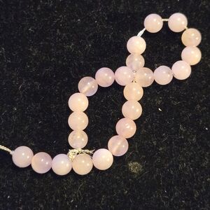 08MM Round Rose Quartz Gemstones
